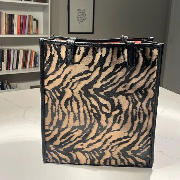 Neiman Marcus Animal Print Tote Bag - New Condition - Picture 5 of 6